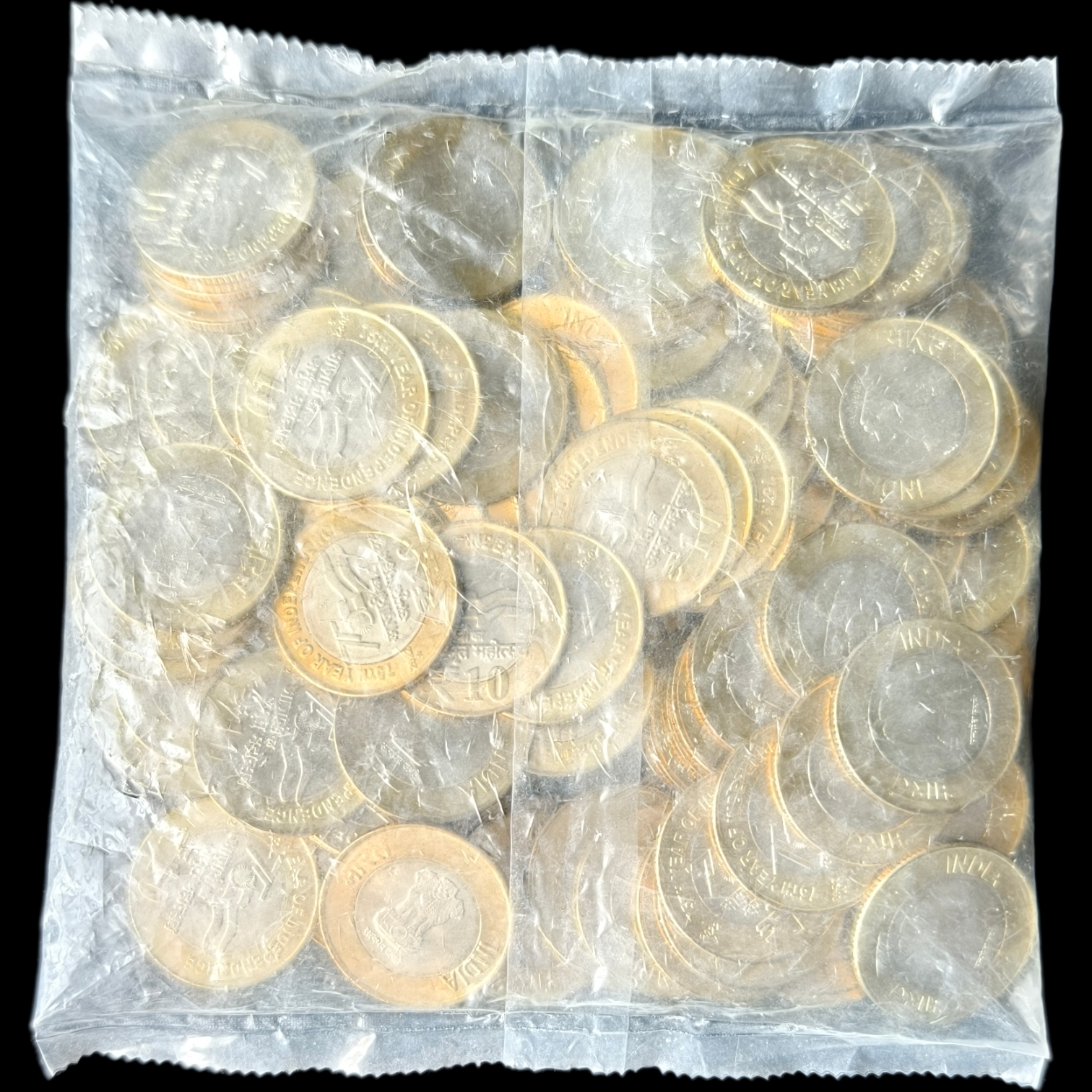 10 Rupees AKAM 2022 hyderabad Mint Sealed Packet of 100 Coins