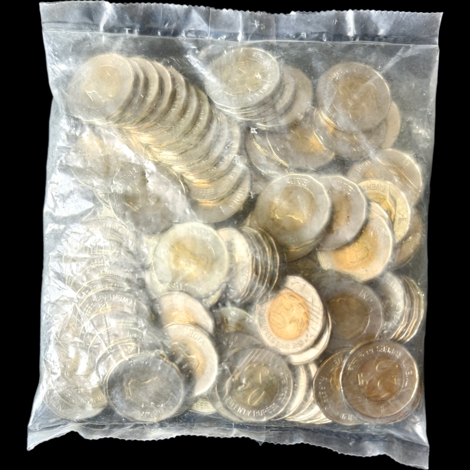 20 Rupees Raindrop Series 2022 Bombay Mint Sealed Packet of 100 Coins