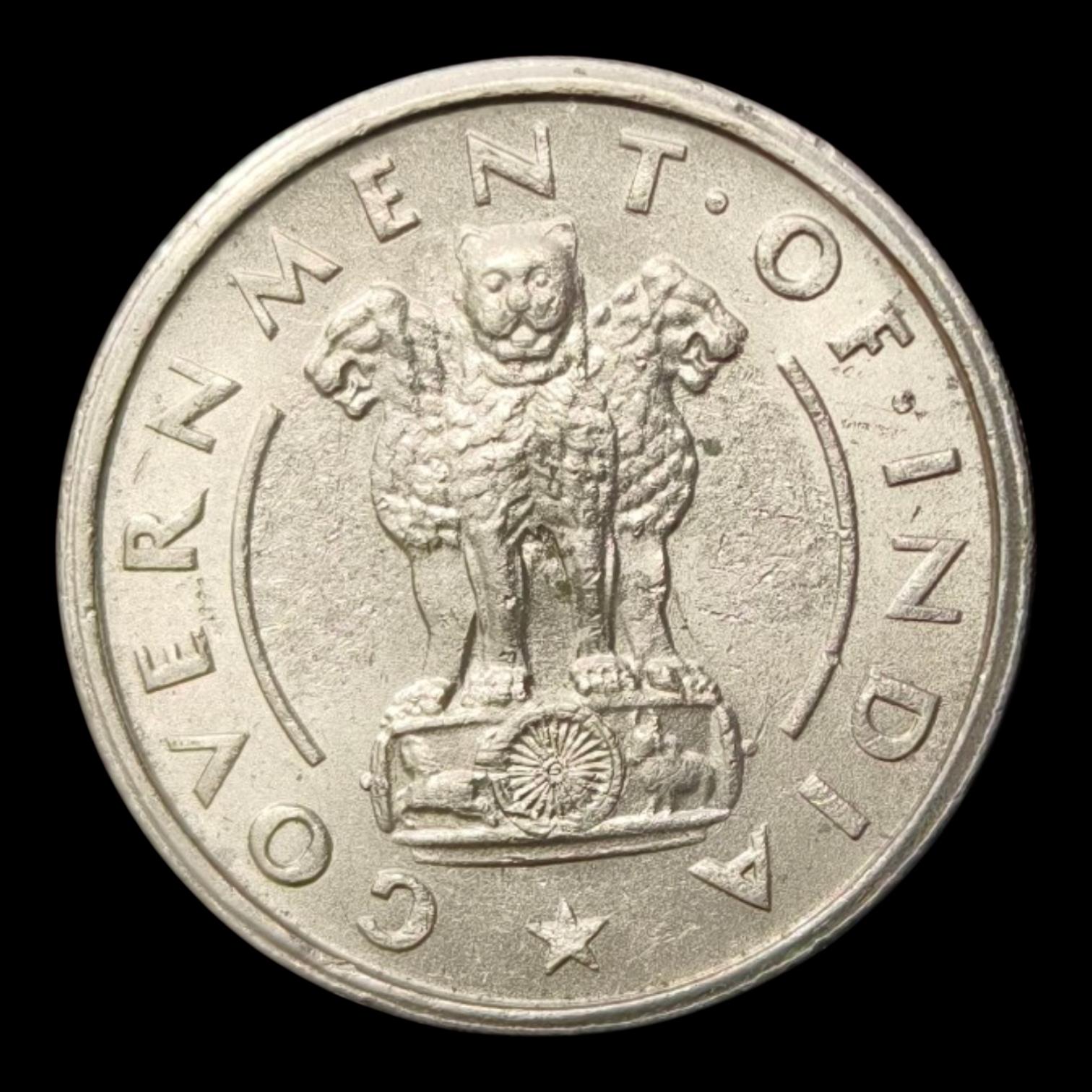 1Rs 1954 Bombay Mint  Rare Coin