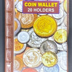 Coin Album 20 Pocket for Coins Collection