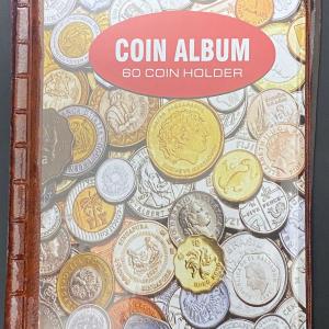 Coin Album 60 Pocket for Coins Collection