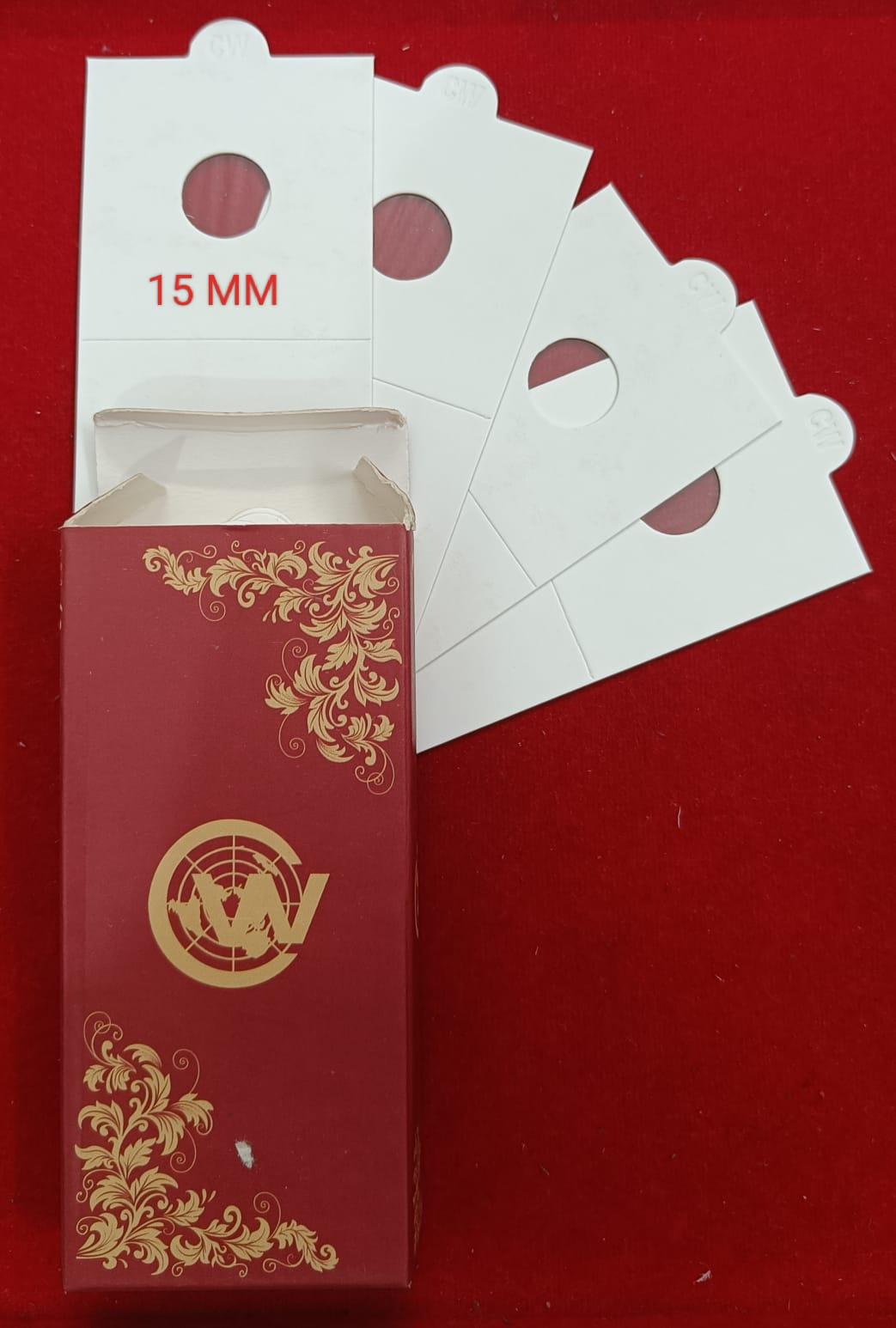 CW Coin holder 15 MM size for your valuable coins