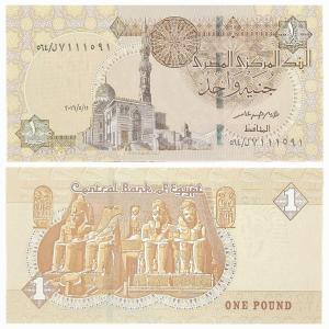 Egypt 1 Pound Gem UNC Banknote SKU FLN71
