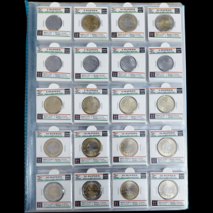 Complete 2021 to 2025 AKAM Coin Album with 80 Coins