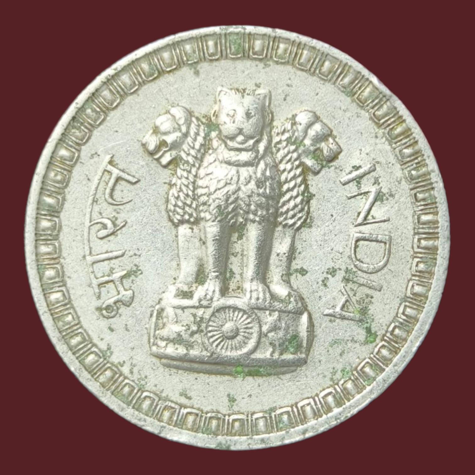 1Rs 1962 Single Mint Kolkata Scarce Coin