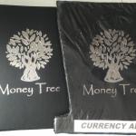Currency Ring Binder without Dust Cover-Indian Quality Money Tree. Collectible item