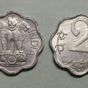 India - 1976 - 2 Paise UNC 1 No - Coin