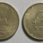 India - 2010 - 5 Rupees-XIX Commonwealth Games Used 1 No - Coin