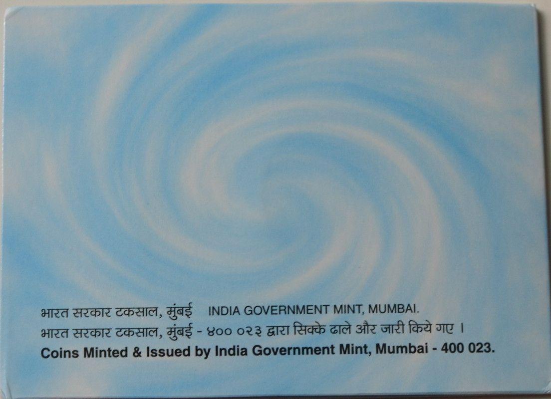 India - 2009 - Homi Bhabha Birth Centenary Year Rs. 100, Rs. 10 UNC Set - Coin