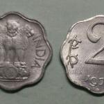 India - 1974 - 2 Paise UNC 1 No - Coin