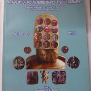 JAINS (Journal of Academy of Indian Numismatics Sigillography) Special Number on Coins of Avantika in Memory of Agapanthus Vol XXV-XXVI 2011-2012 (Book)