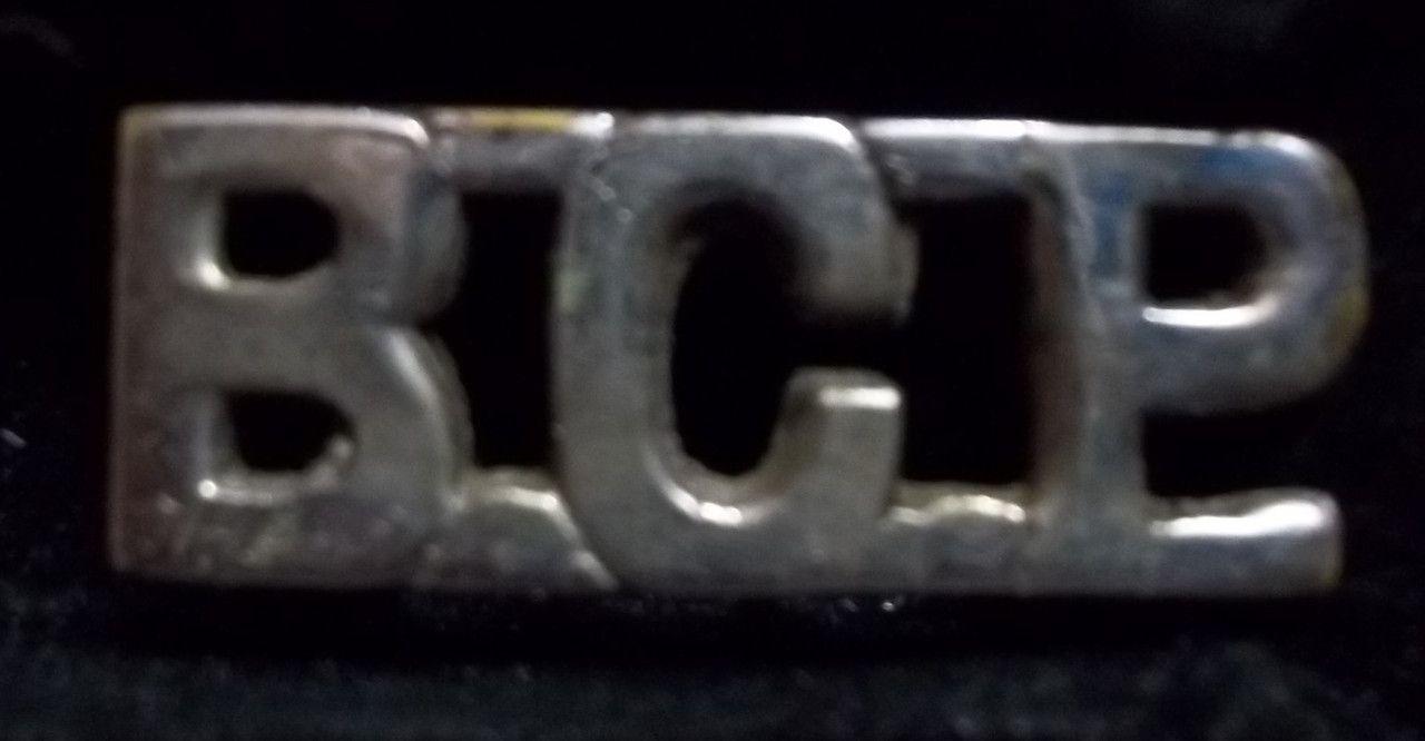 B C P Badge - Medal