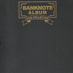 Bank Notes Ring Binder with Dust Cover Super Fine Quality Fresh Stock Taiwan CHUYU. Collectible item