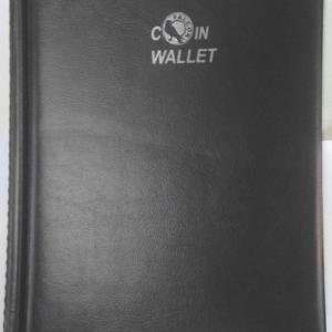 Big Coin Wallet with Coin Holders Fine Quality Fresh Stock 10 Pages / 200 Capacity MT. Collectible item