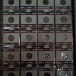 British India Year Wise-225 # WITH Coin HOLDERS STICKERS ONLY NO Coins Only Silver Coins 1 album