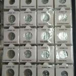 Commemorative Coins 1976-2025 Year-wise Collection 168+ Items With Coin Holders Stickers Only No Coins