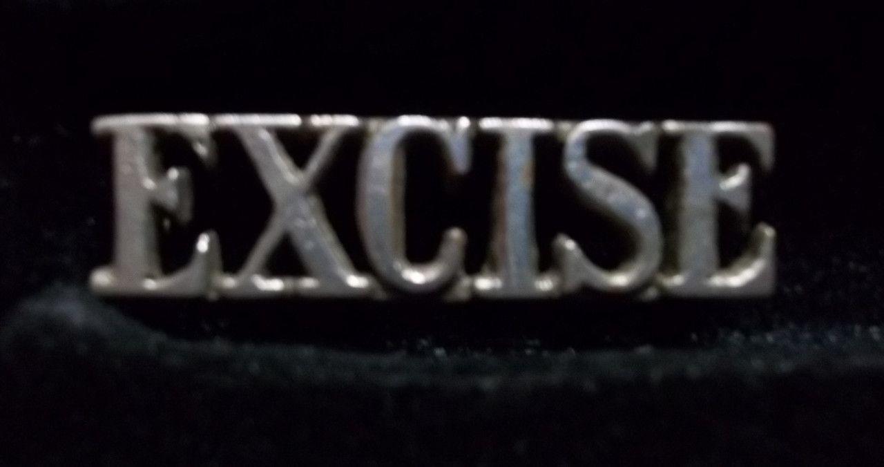 Excise - Badge - Medal