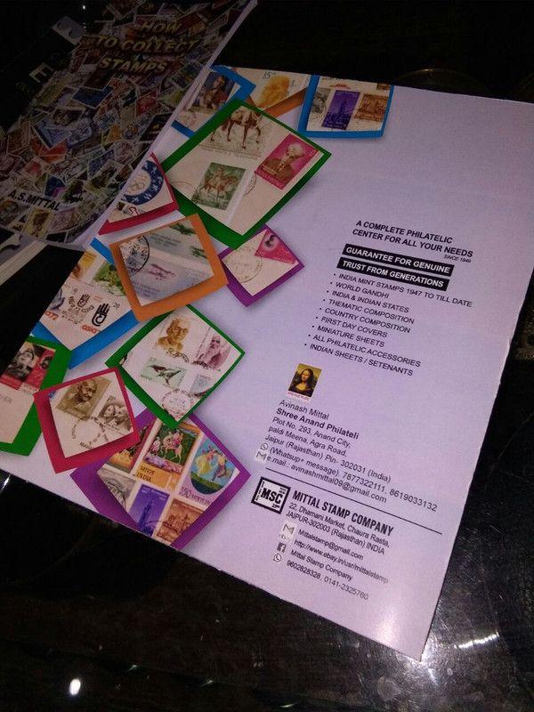 Catala of ON FDC 1957-2017 /Bharat Phila 2017-18 Guide Book