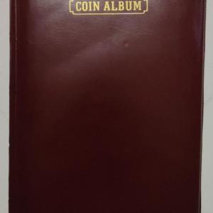 Medium Coin Album Without Coin Holders-Fine Quality-Fresh Stock 10 Pages /150 Capacity