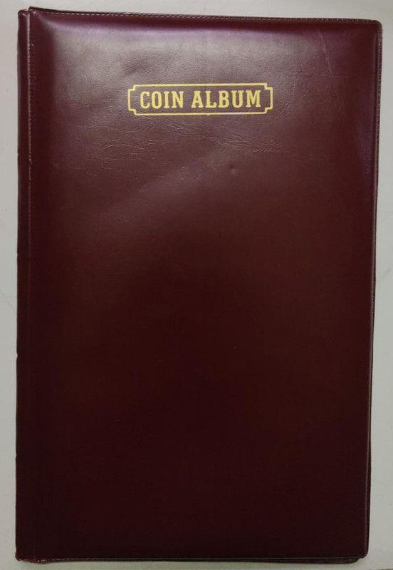 Medium Coin Album Without Coin Holders-Fine Quality-Fresh Stock 10 Pages /150 Capacity