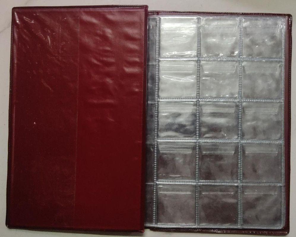 Medium Coin Album Without Coin Holders-Fine Quality-Fresh Stock 10 Pages /150 Capacity