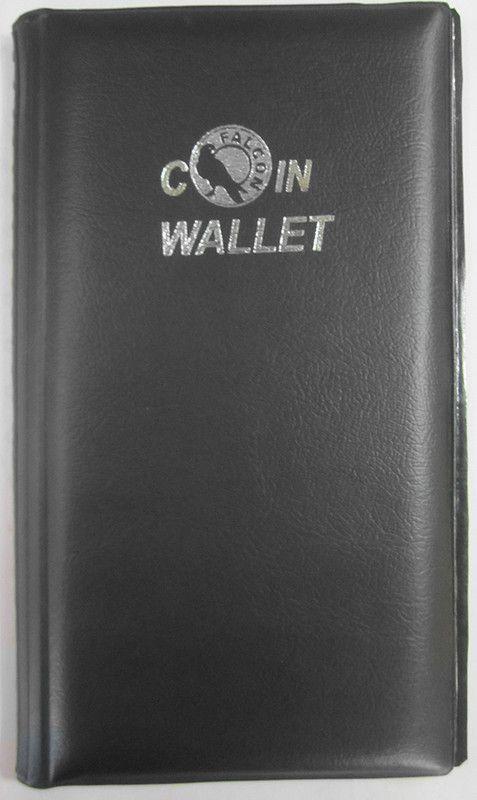 Medium Coin Wallet With Coin Holders -Fine Quality-Fresh Stock 10 Pages / 80 Capacity (Fc)