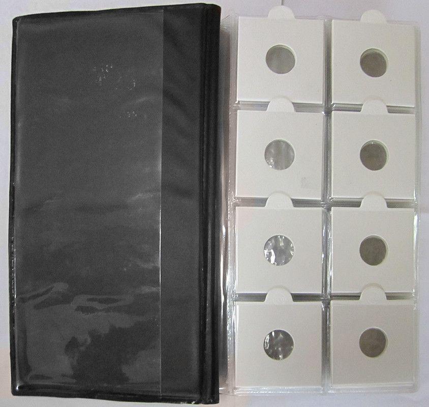 Medium Coin Wallet With Coin Holders -Fine Quality-Fresh Stock 10 Pages / 80 Capacity (Fc)