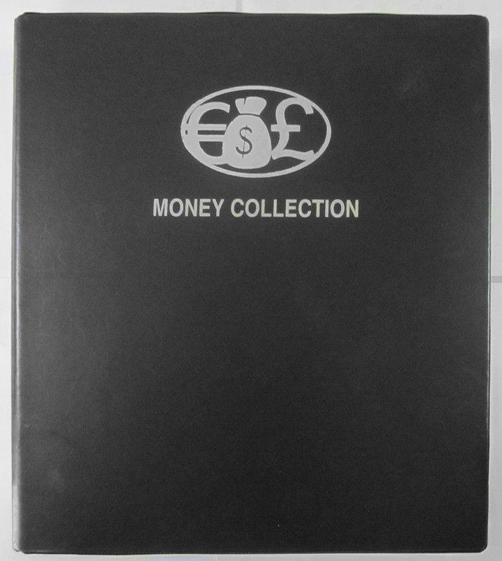 Premium Coin Album With Coin Holders-Fine Quality-Fresh Stock 10 Pages / 200 Capacity (Fc)