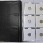 Small Coin Wallet With Coin Holders -Fine Quality-Fresh Stock 10 Sheets / 60 Coins (Fc)