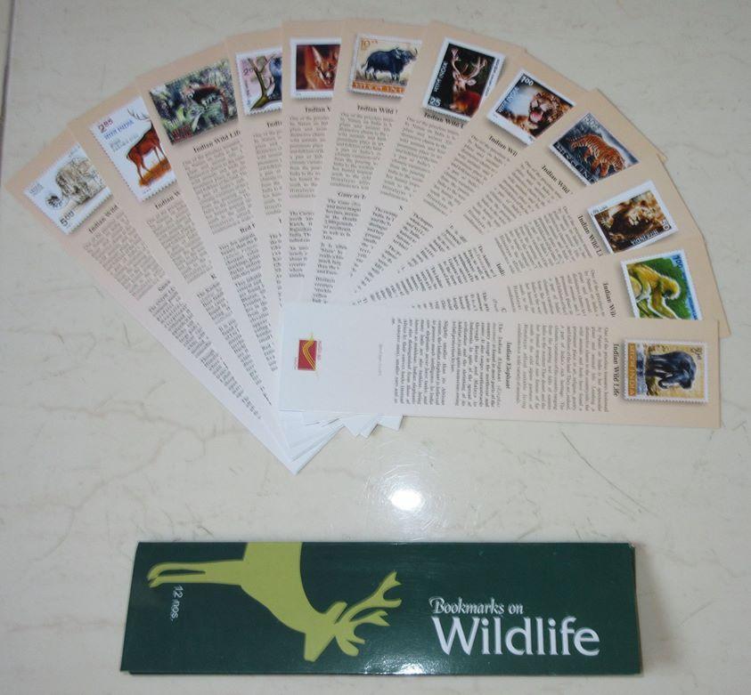Bookmarks Depicting Stamps Wild Life, Theme. Collectible item