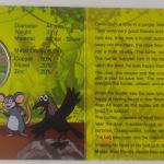 Panchatantra Coloured Souvenir Coin Proof Set The True Friends (Proof Set) Blister Packing