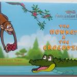 Panchatantra Coloured Souvenir Coin Proof Set The Monkey The Crocodile (Proof Set) Blister Packing