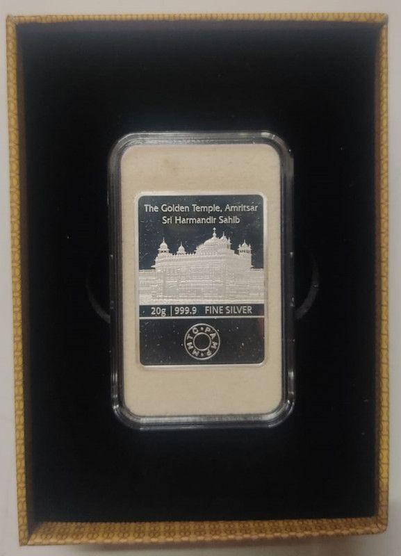 The Golden Temple Amritsar Sri Harmandir Sahib 999.9 Fine silver (1) - Coin