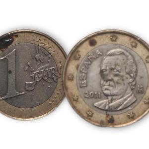 Spain - 1 EURO Coin 2011 Used