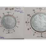 India - 2014 - 1 Rupee Hyderabad Mint 1.00 O - Error Coin