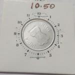 India - 2019 - 1 Rupee Noida Mint 4.30 Oclock Rotation Error Coin Used