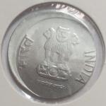 India - 2016 - 2 Rupees Calcutta Mint off-centre Error Coin UNC