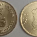 India - 2020 - 5 Rupees Rain drop UNC 1 No - Coin