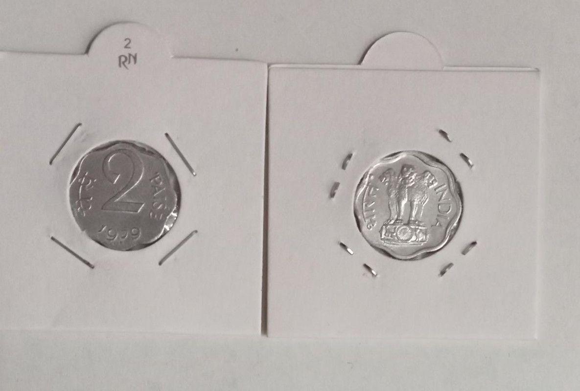 India - 1979 - 2 Paise UNC 1 No - Coin