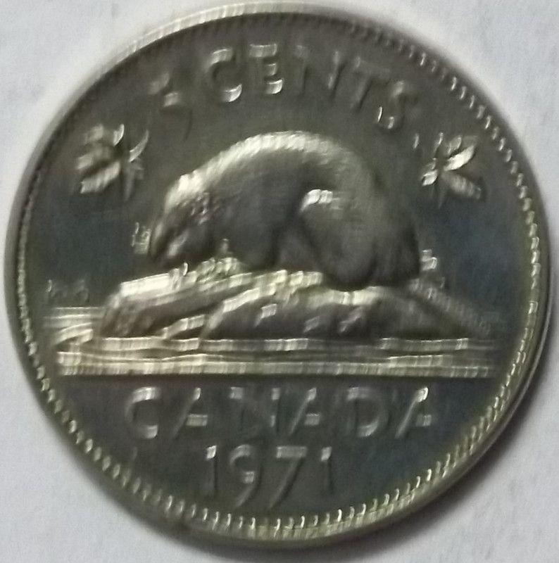 Canada - 5 Cents 1971 Elizabeth II D.G Regina Used - Coin