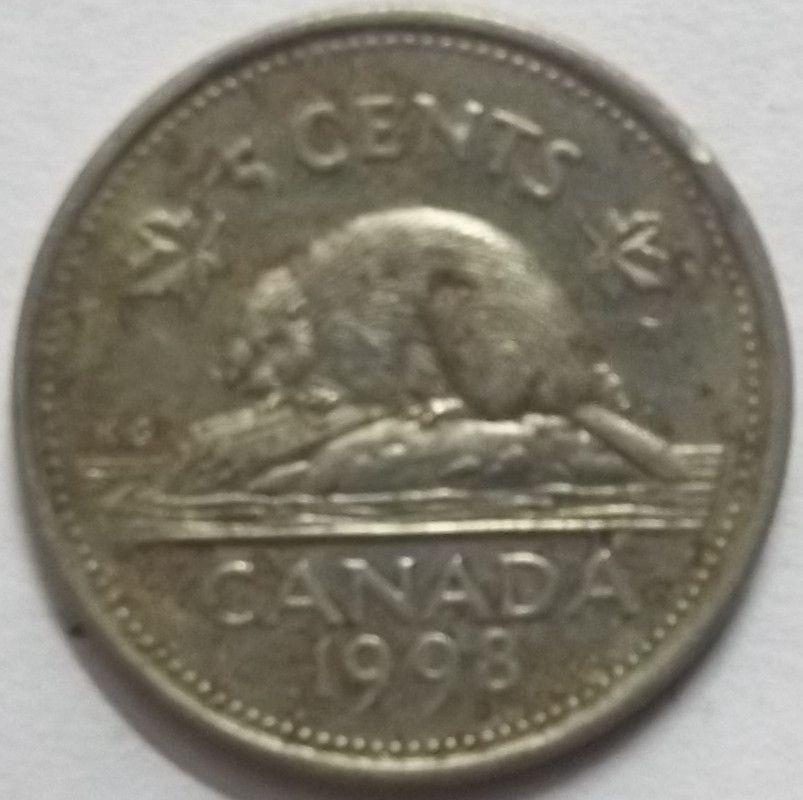 Canada - 5 Cents 1998 Elizabeth II D.G Regina Used - Coin