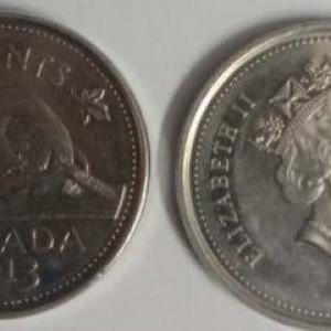 Canada - 5 Cents 2013 Elizabeth II D.G Regina UNC - Coin