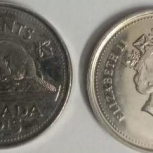 Canada - 5 Cents 2015 Elizabeth II D.G Regina UNC - Coin