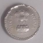 India - 1995 - 5 Rupees UNC 1 No - Coin