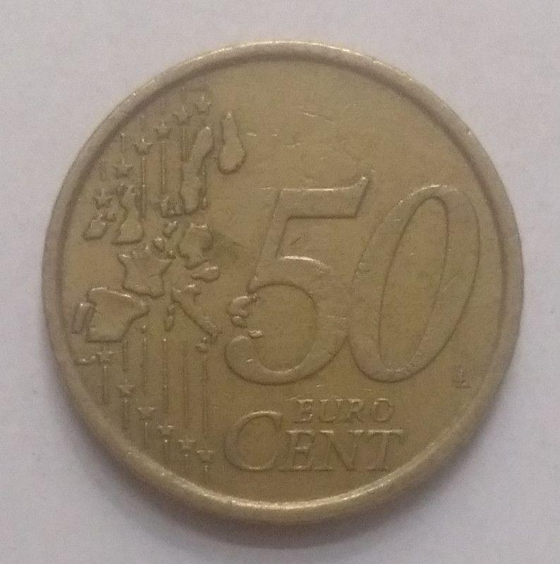 50 Cent Euro 2002 Used - Coin