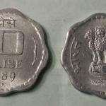 India - 1989 - 10 Paise _ UNC_1 No - Coin