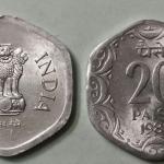 India - 1988 - 20 Paise UNC 1 No - Coin