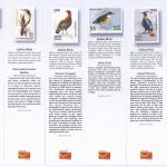 India - Bookmarks Depicting Stamps Birds of India Theme-Set 1. Collectible item
