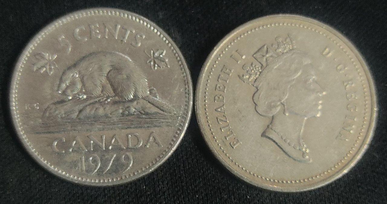 Canada - 5 Cents 1979 Elizabeth II D.G Regina - Coin
