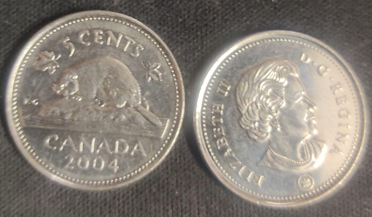 Canada - 5 Cents 2004 Elizabeth II D.G Regina - Coin